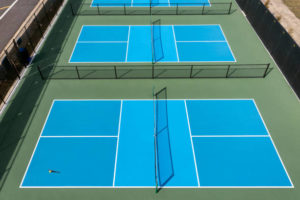 Constructeur court de pickleball