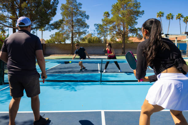 Constructeur court de pickleball